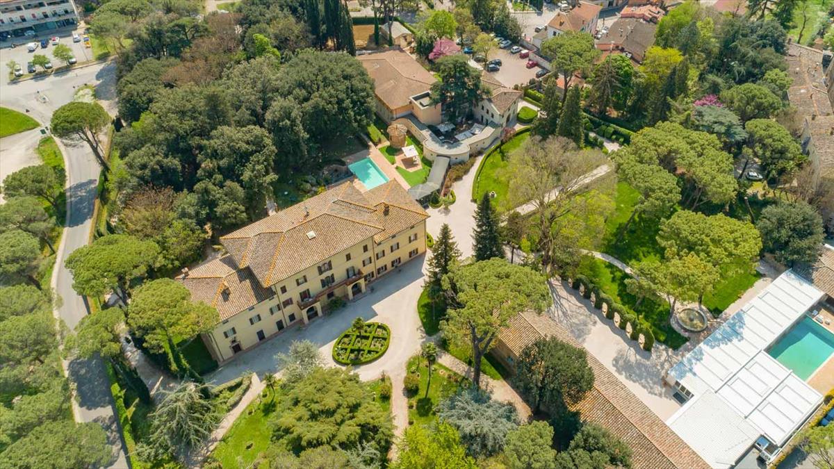 Vista aerea della Residenza